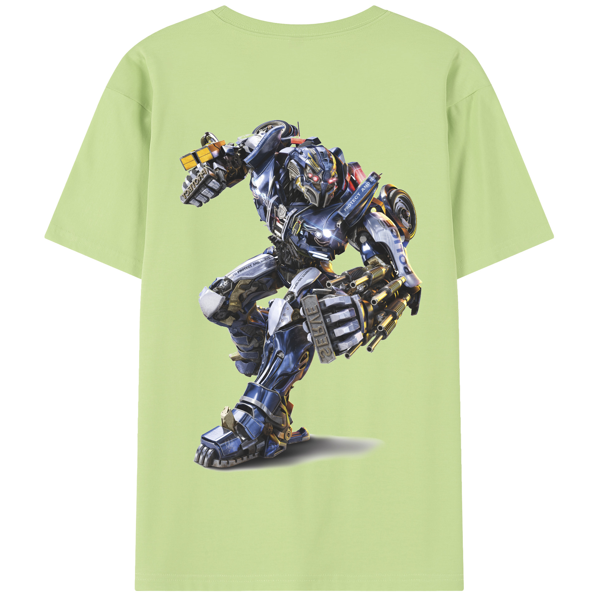 （画像用）  綿100％半袖Tシャツ（背面プリント）